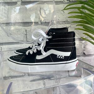 vans black high tops